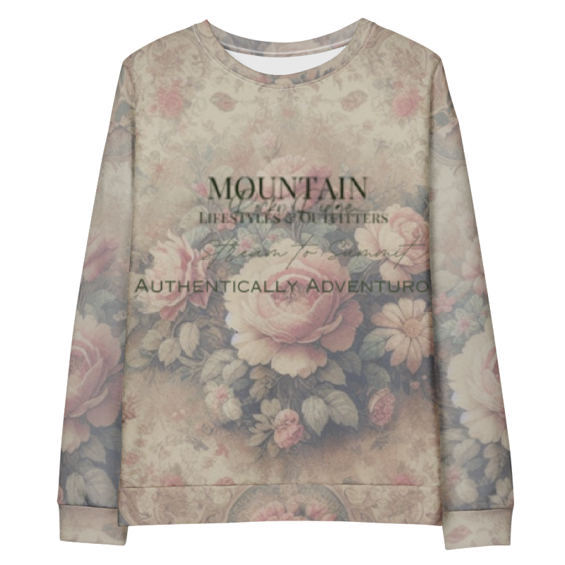Stream To Summit Authentically Adventurous MRRL&O Sweatshirt Exclusive Print Designs