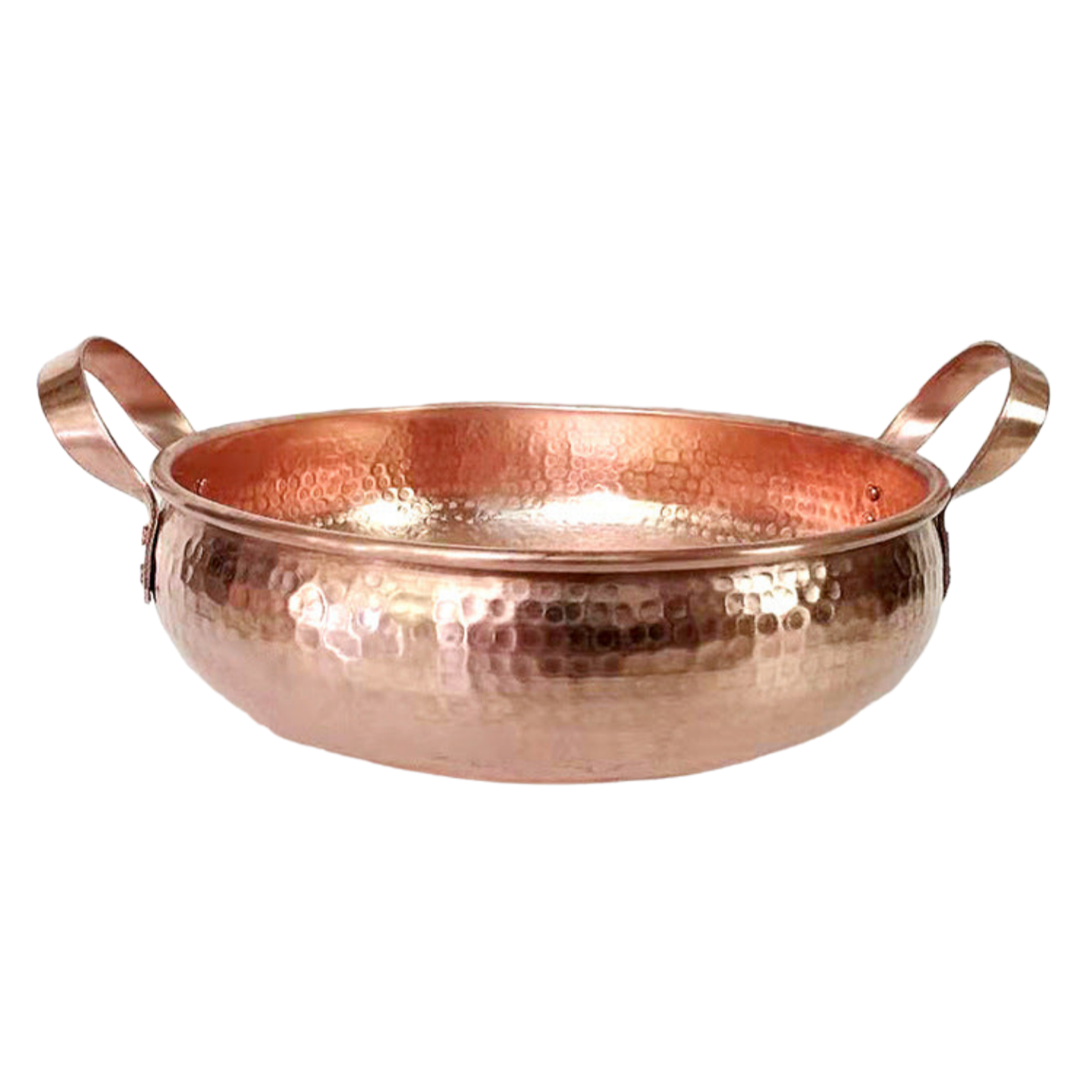 Handmade non-stick copper pot