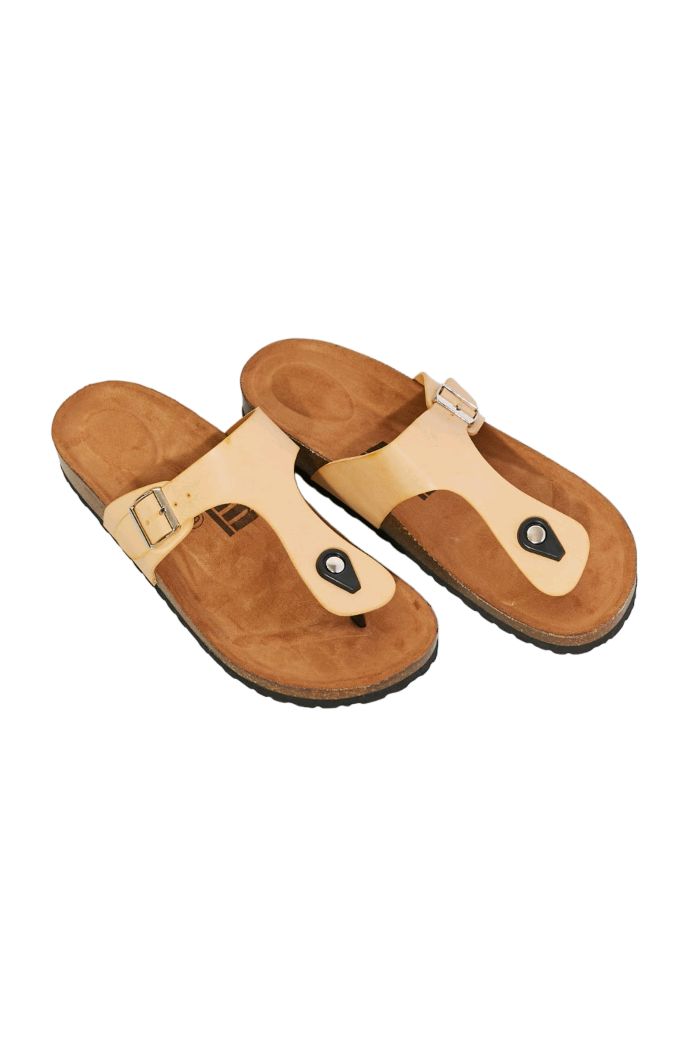 MMShoes Drift Away T-Strap Flip-Flop in Sand