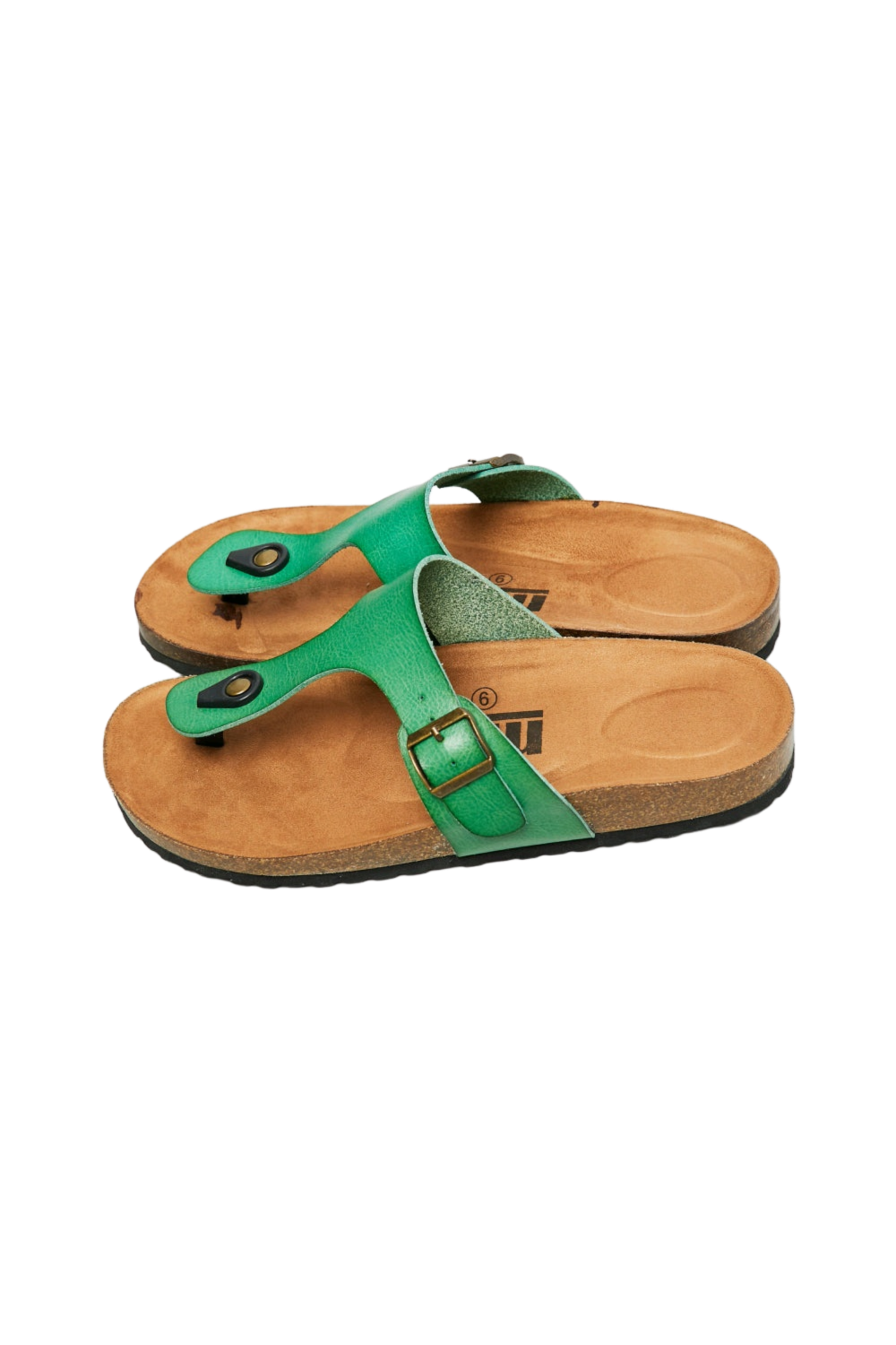 MMShoes Drift Away T-Strap Flip-Flop in Green