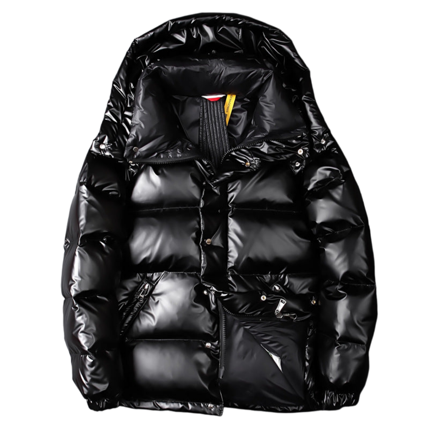 Glossy Down Jacket For Young Men And Women Couples