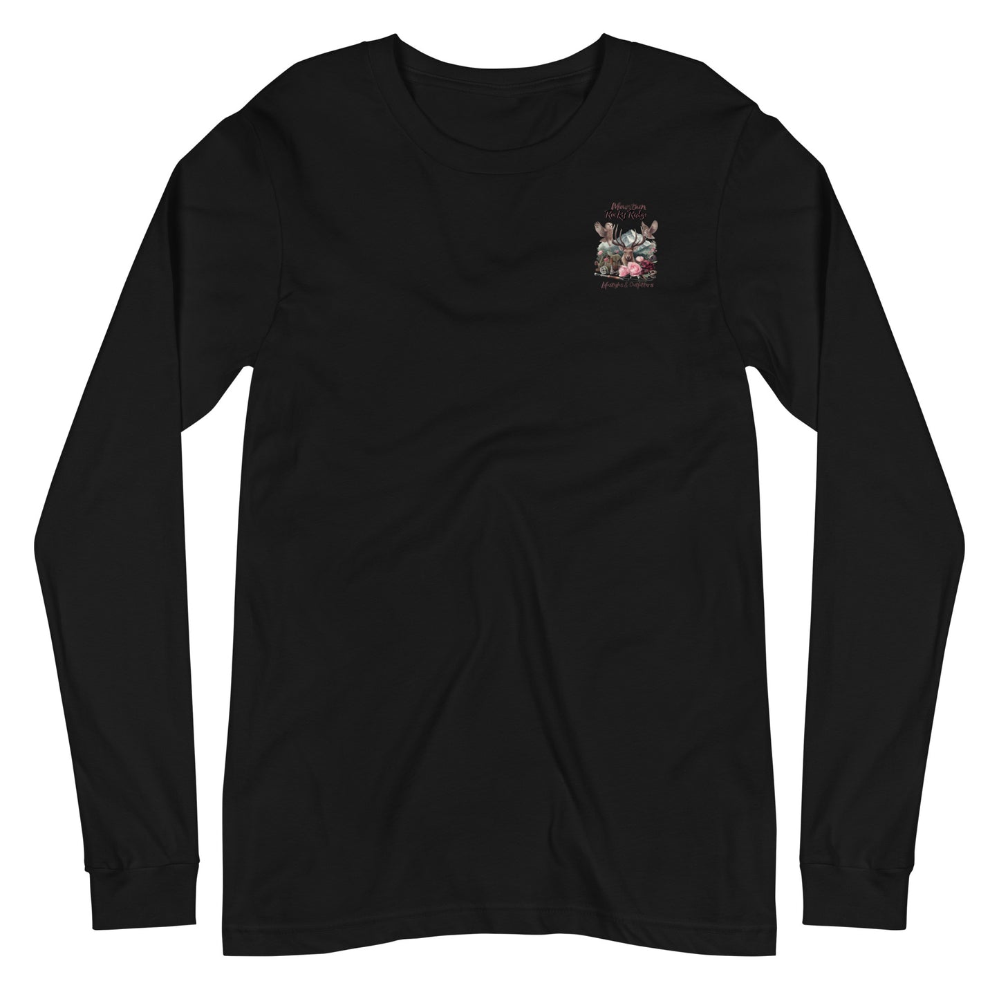 Unisex Long Sleeve Tee Exclusive Love Life Live Outdoors MRRL&O Print Designs