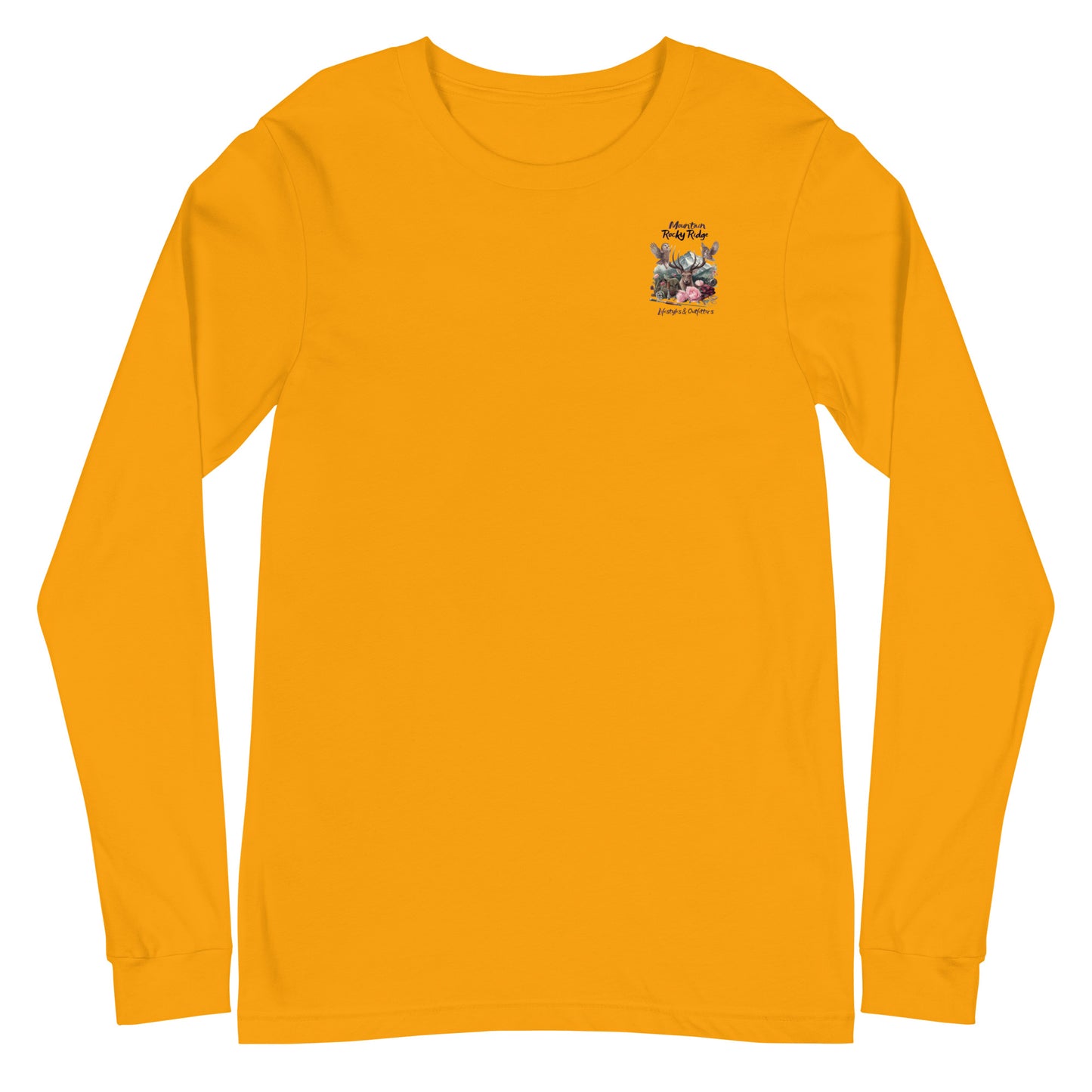 Unisex Long Sleeve Tee Exclusive Love Life Live Outdoors MRRL&O Print Designs
