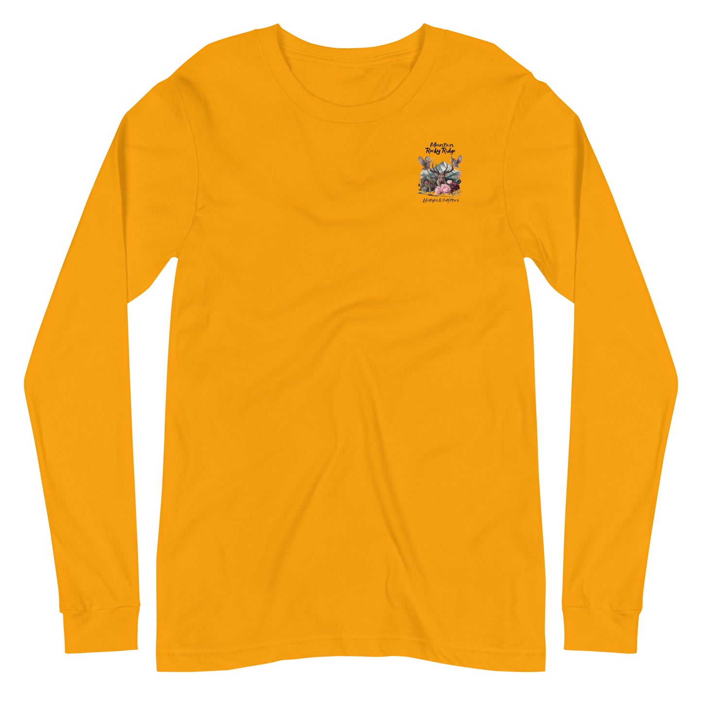 Unisex Long Sleeve Tee Exclusive Love Life Live Outdoors MRRL&O Print Designs