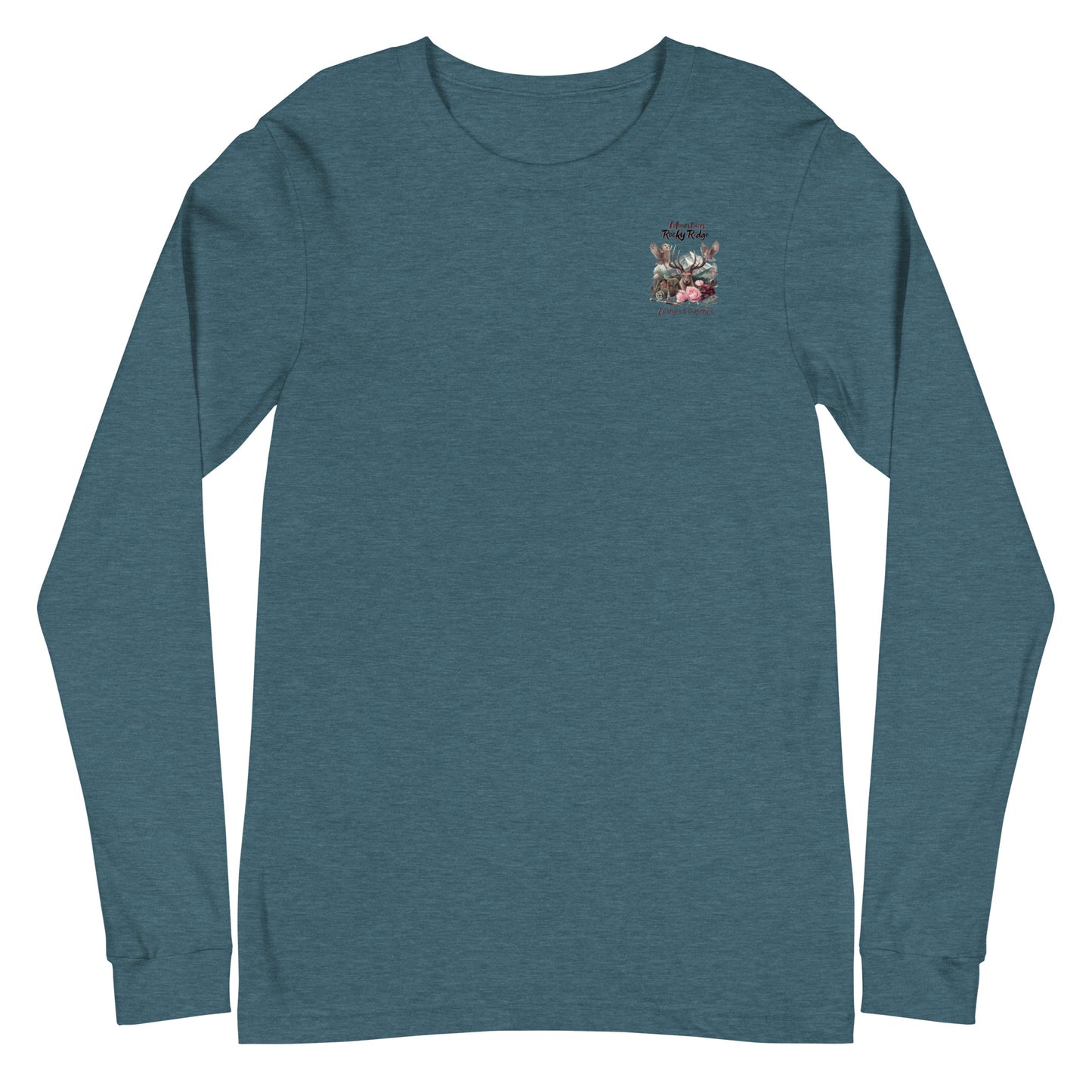 Unisex Long Sleeve Tee Exclusive Love Life Live Outdoors MRRL&O Print Designs