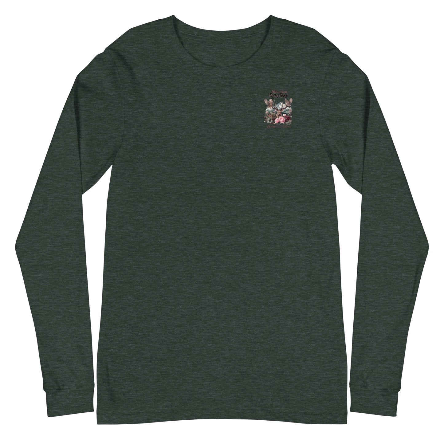Unisex Long Sleeve Tee Exclusive Love Life Live Outdoors MRRL&O Print Designs