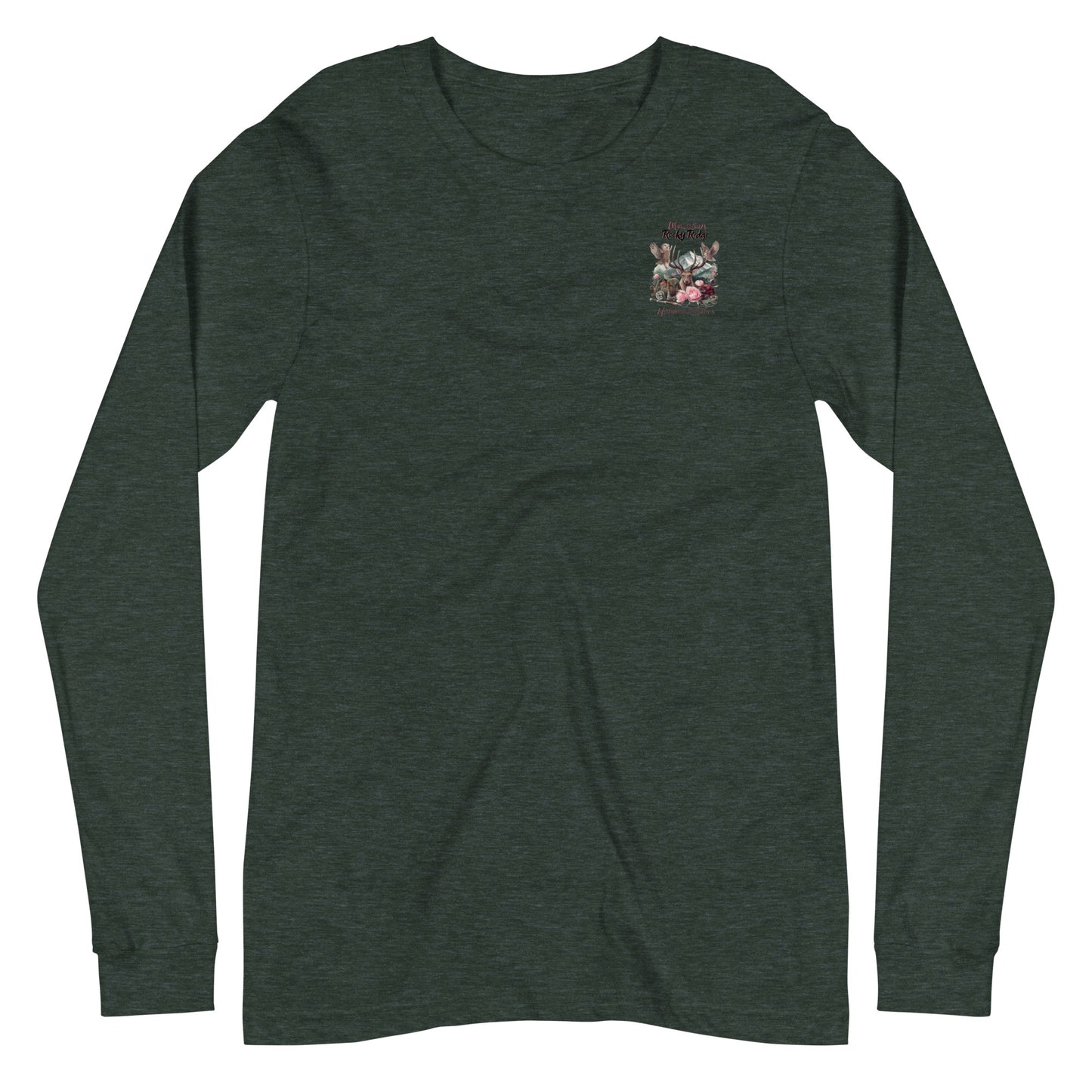 Unisex Long Sleeve Tee Exclusive Love Life Live Outdoors MRRL&O Print Designs