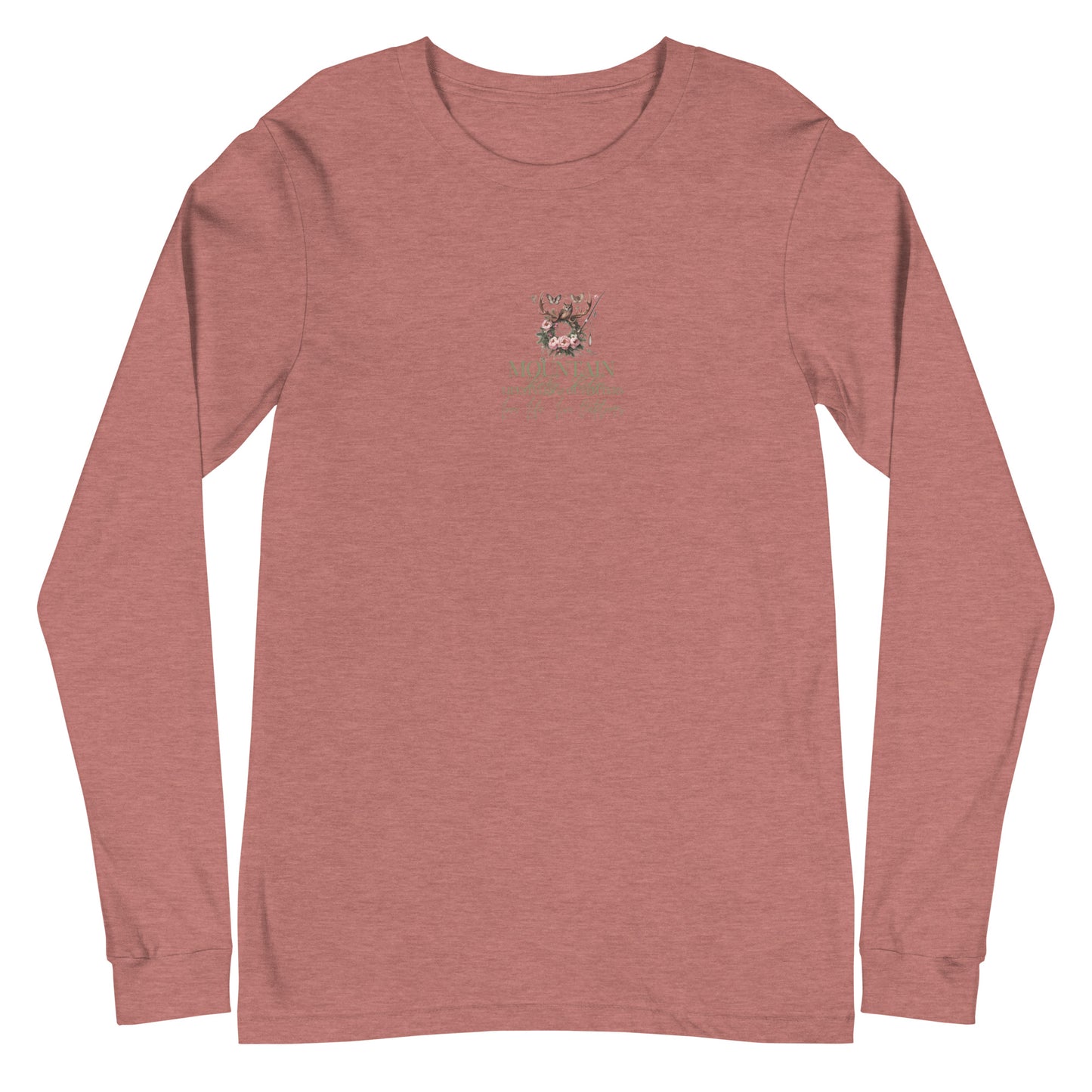 Unisex Long Sleeve Tee Exclusive Love Life Live Outdoors MRRL&O Print Designs