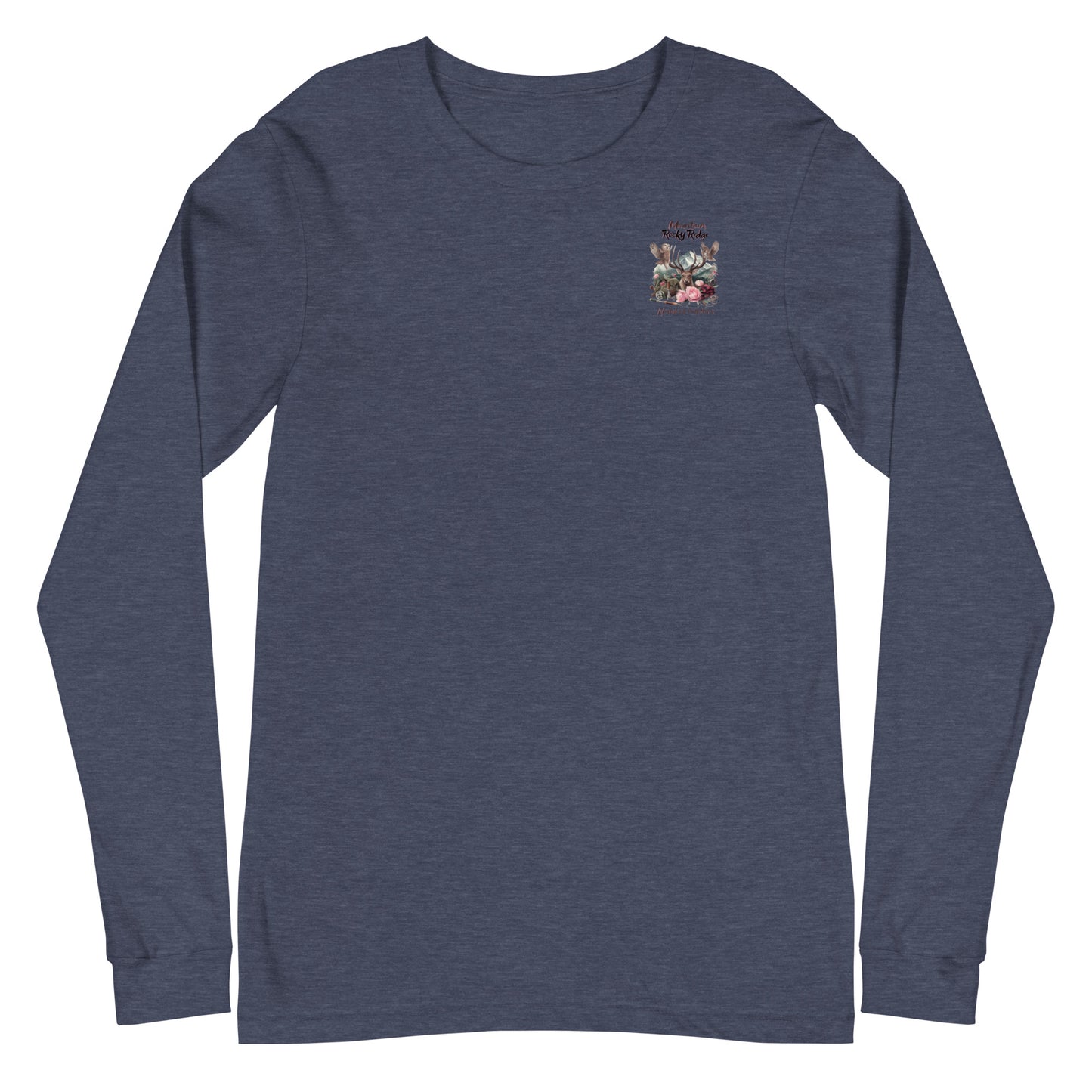 Unisex Long Sleeve Tee Exclusive Love Life Live Outdoors MRRL&O Print Designs