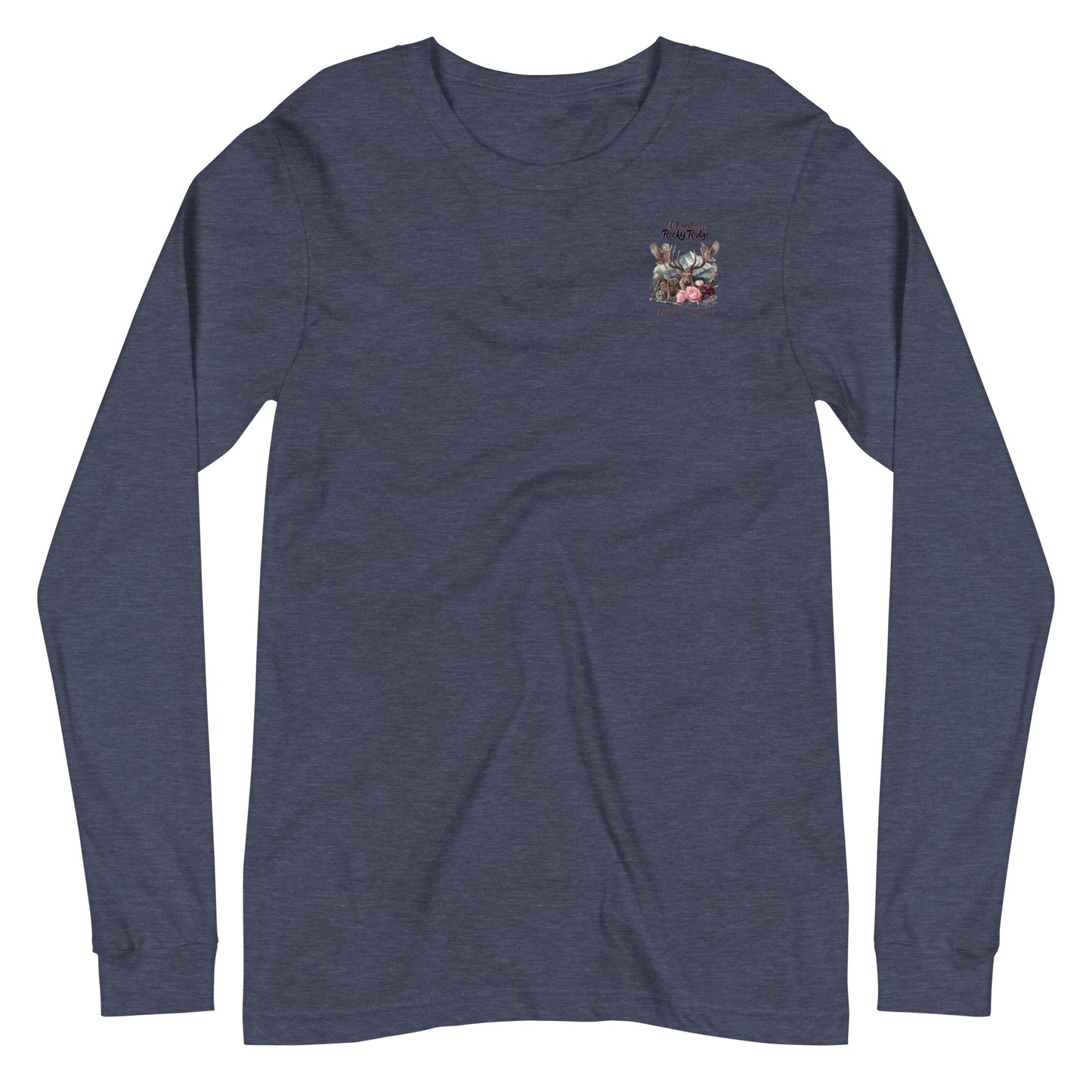 Unisex Long Sleeve Tee Exclusive Love Life Live Outdoors MRRL&O Print Designs
