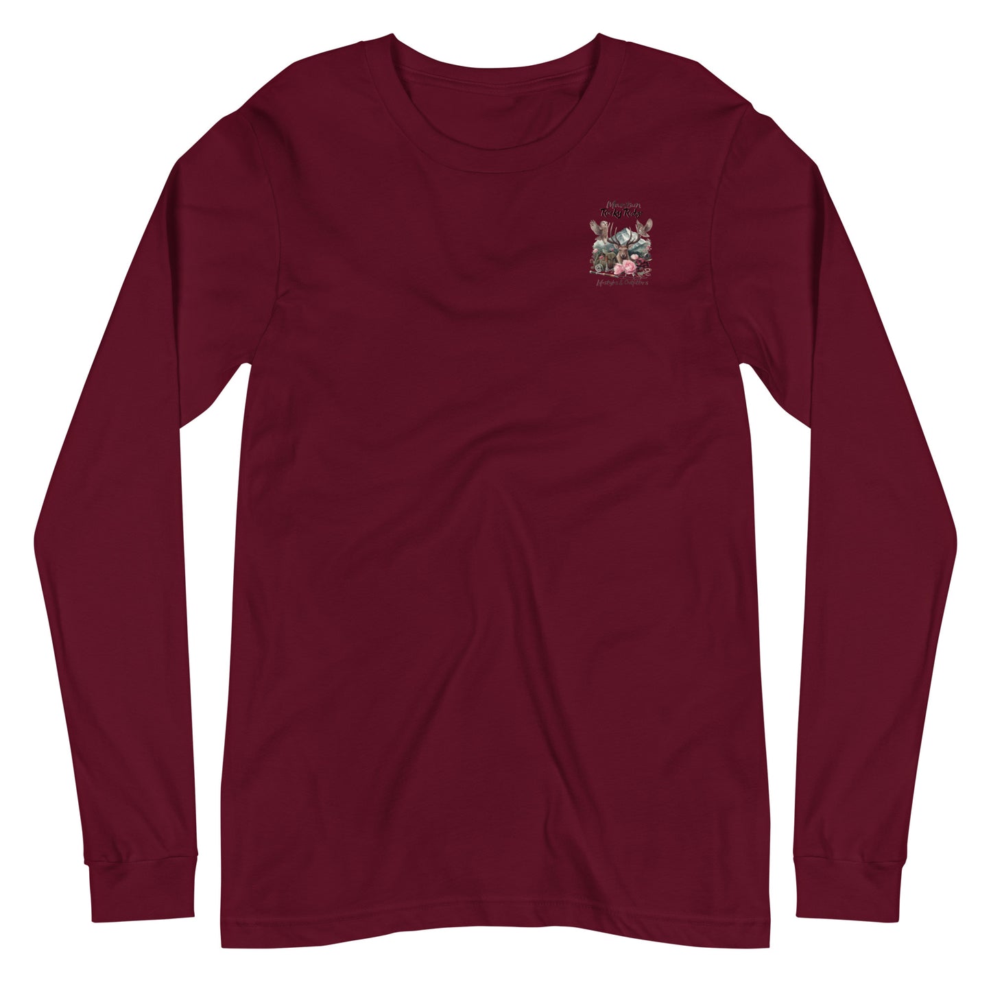 Unisex Long Sleeve Tee Exclusive Love Life Live Outdoors MRRL&O Print Designs
