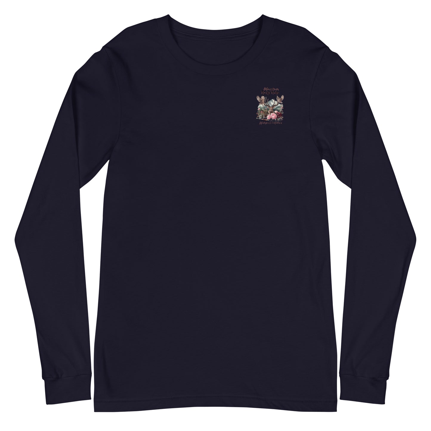 Unisex Long Sleeve Tee Exclusive Love Life Live Outdoors MRRL&O Print Designs