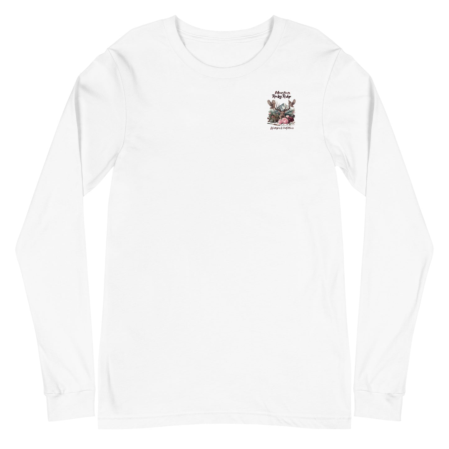 Unisex Long Sleeve Tee Exclusive Love Life Live Outdoors MRRL&O Print Designs