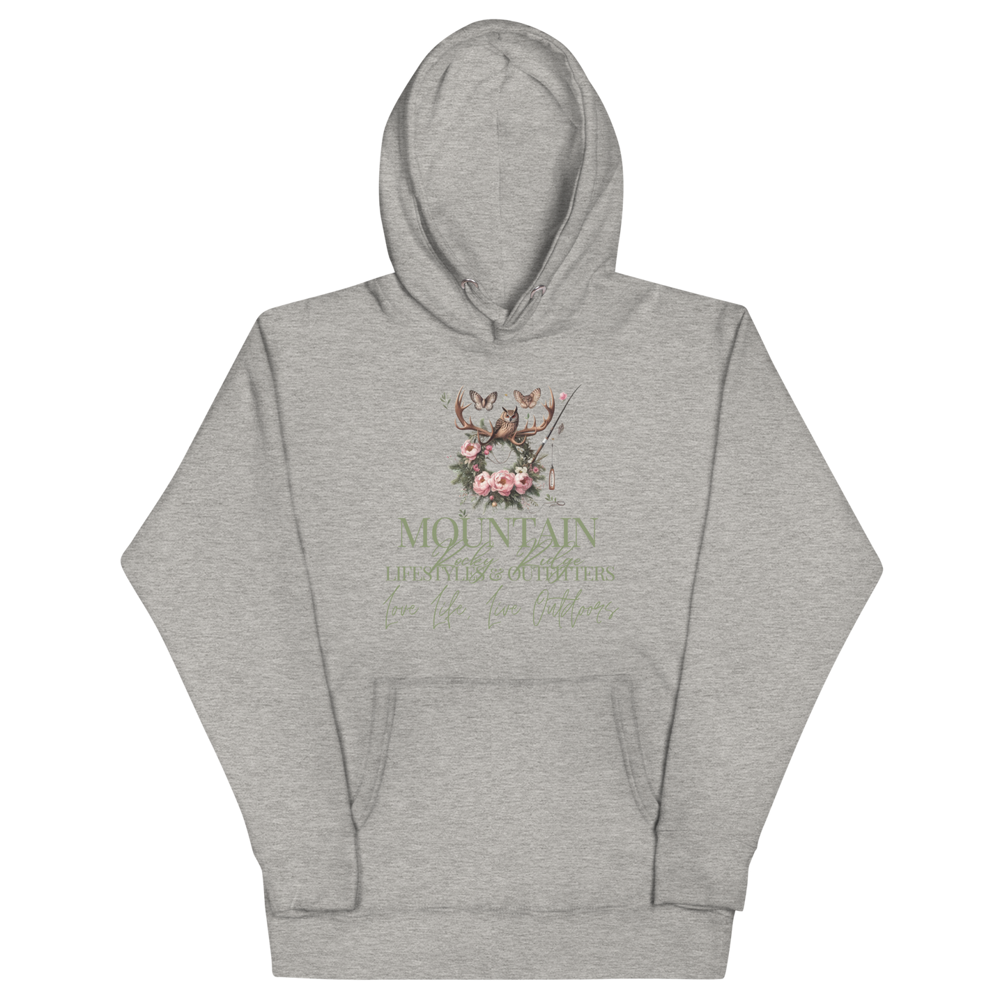 Unisex Hoodie Exclusive Love Life Live Outdoors MRRL&O Print Designs