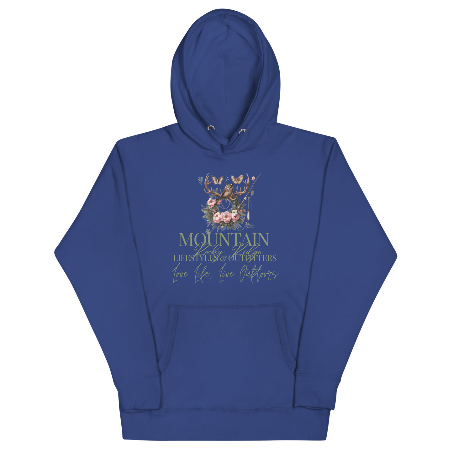 Unisex Hoodie Exclusive Love Life Live Outdoors MRRL&O Print Designs