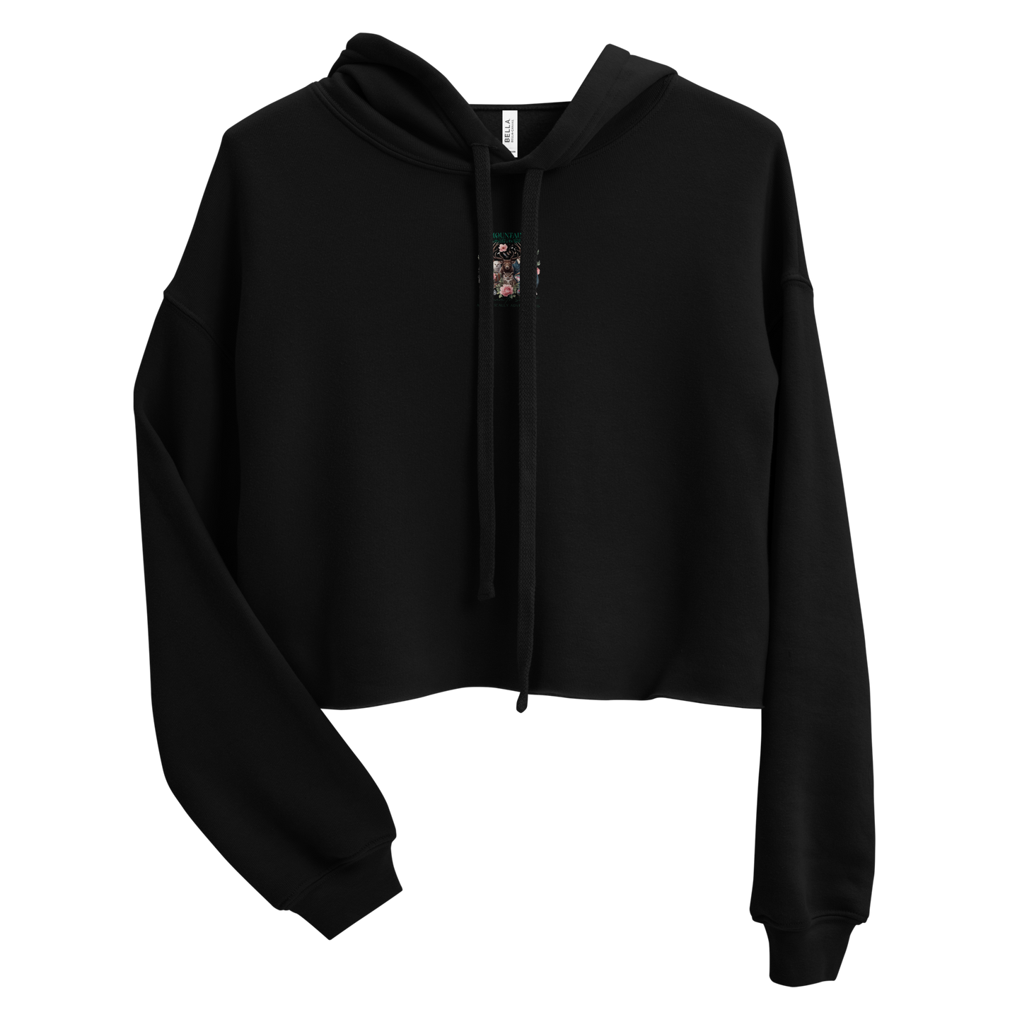 Crop Hoodie Exclusive Love Life Live Outdoors MRRL&O Print Designs