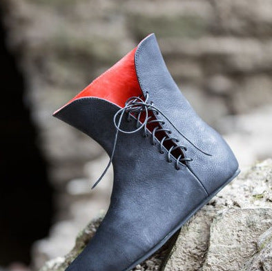 Lace Up Martin Boots Flat Large Men's Shoes