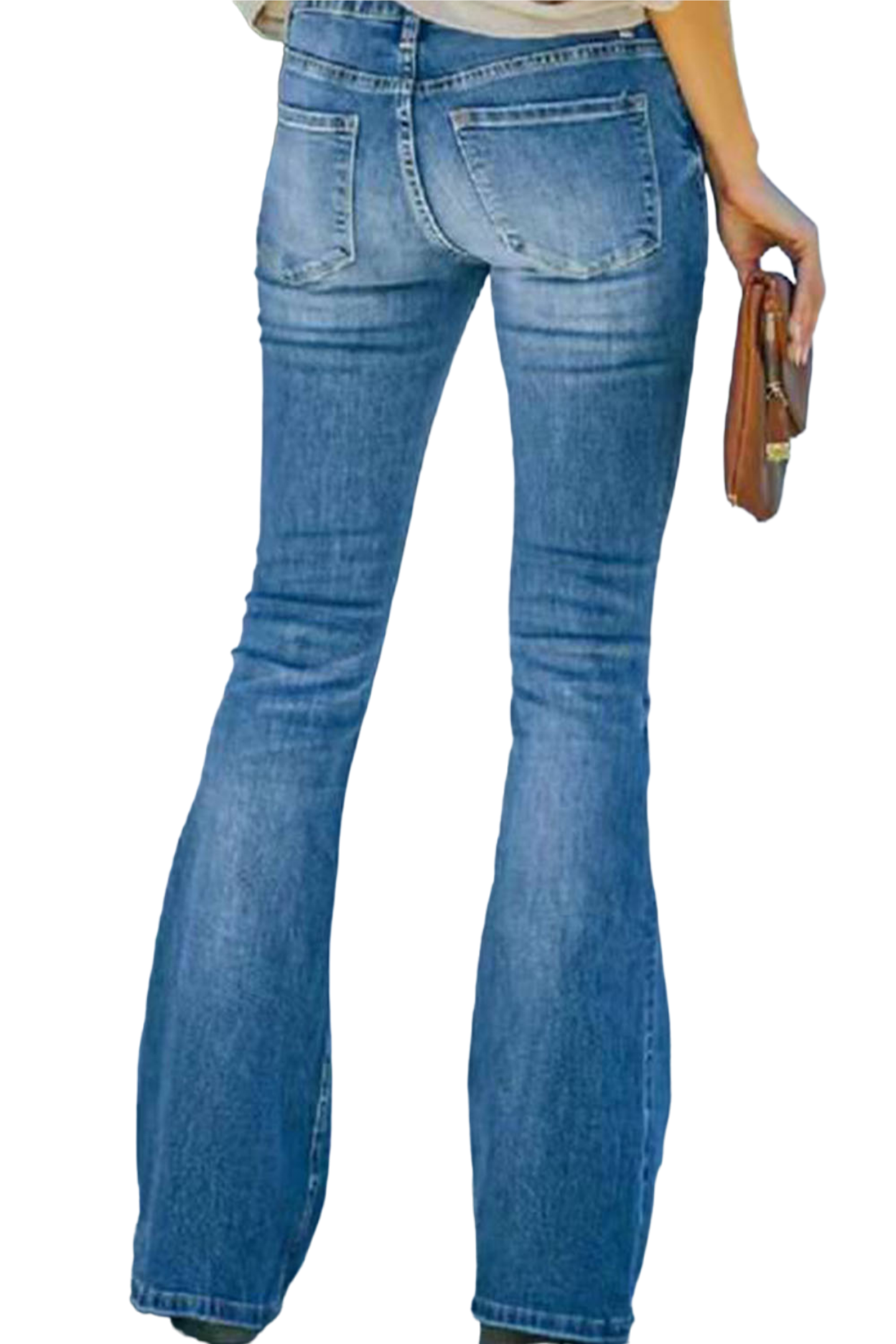 Wide Leg Long Jeans