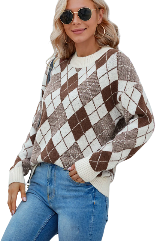 Round Neck Long Sleeve Sweater