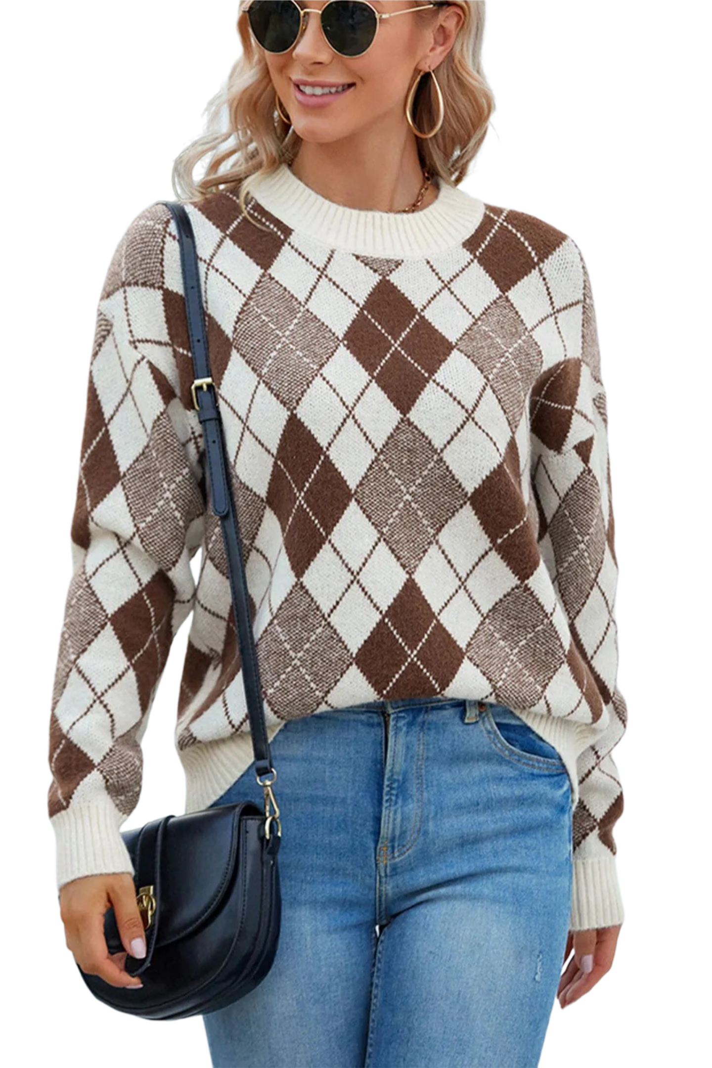 Round Neck Long Sleeve Sweater