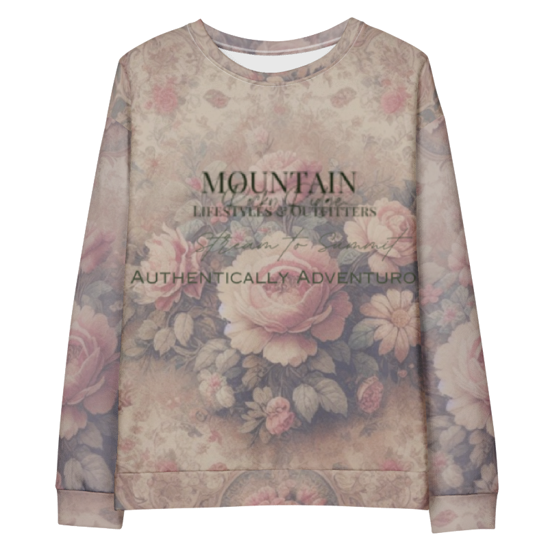 Stream To Summit Authentically Adventurous MRRL&O Sweatshirt Exclusive Print Designs