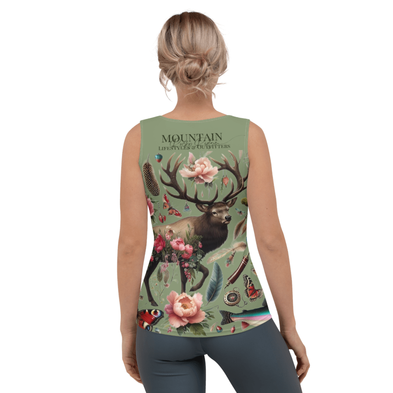 Exclusive Print Design Sublimation Cut & Sew Tank Top