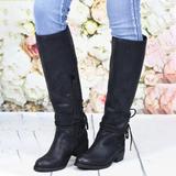 Lace-up women's boots