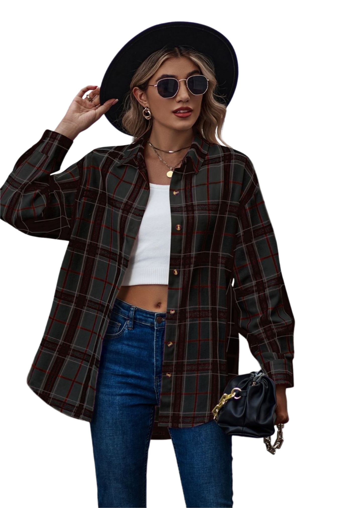 Plaid Long Sleeve Shirt