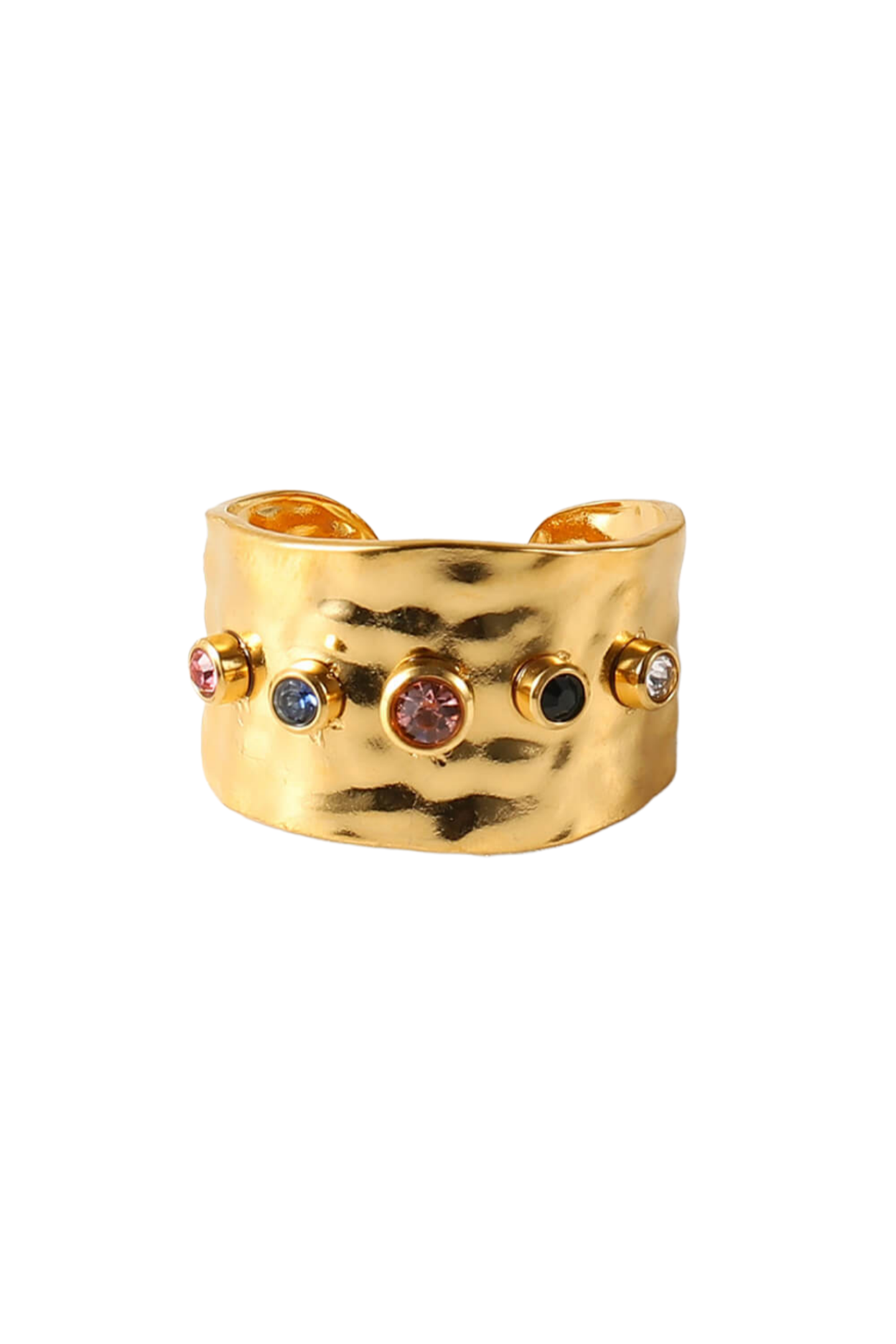 18K Gold-Plated Zircon Ring