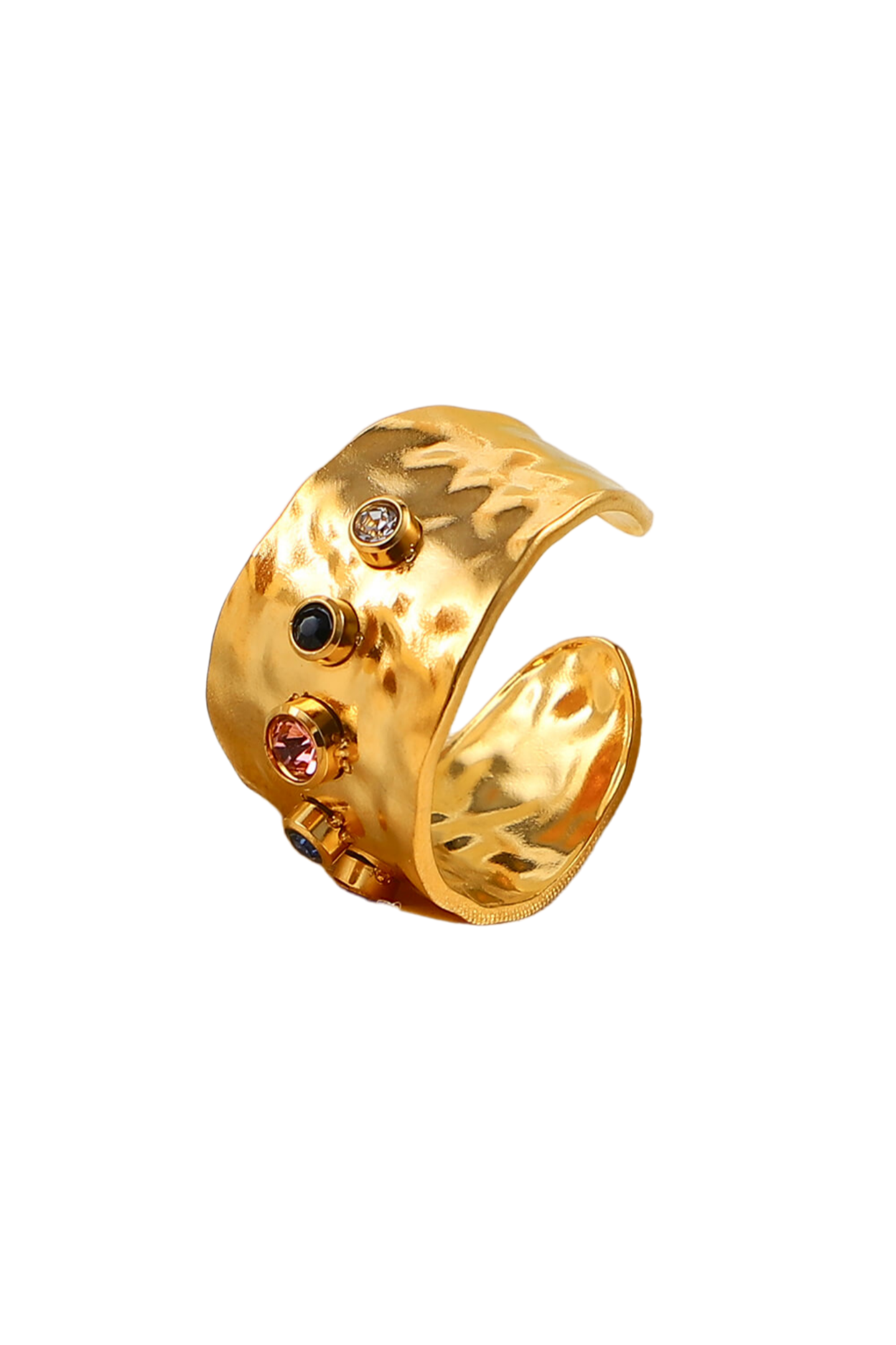 18K Gold-Plated Zircon Ring