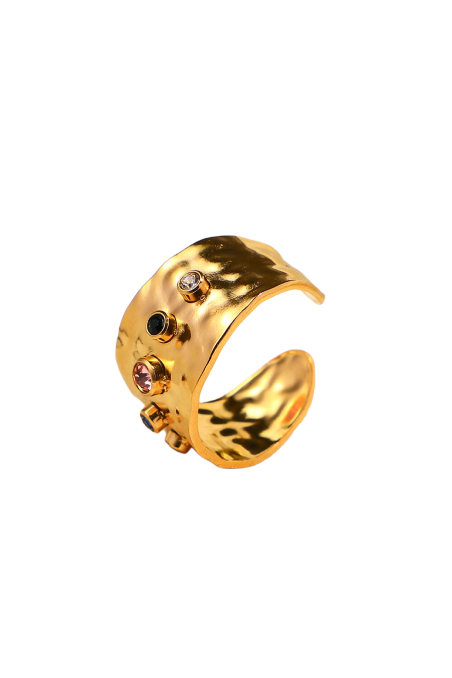 18K Gold-Plated Zircon Ring