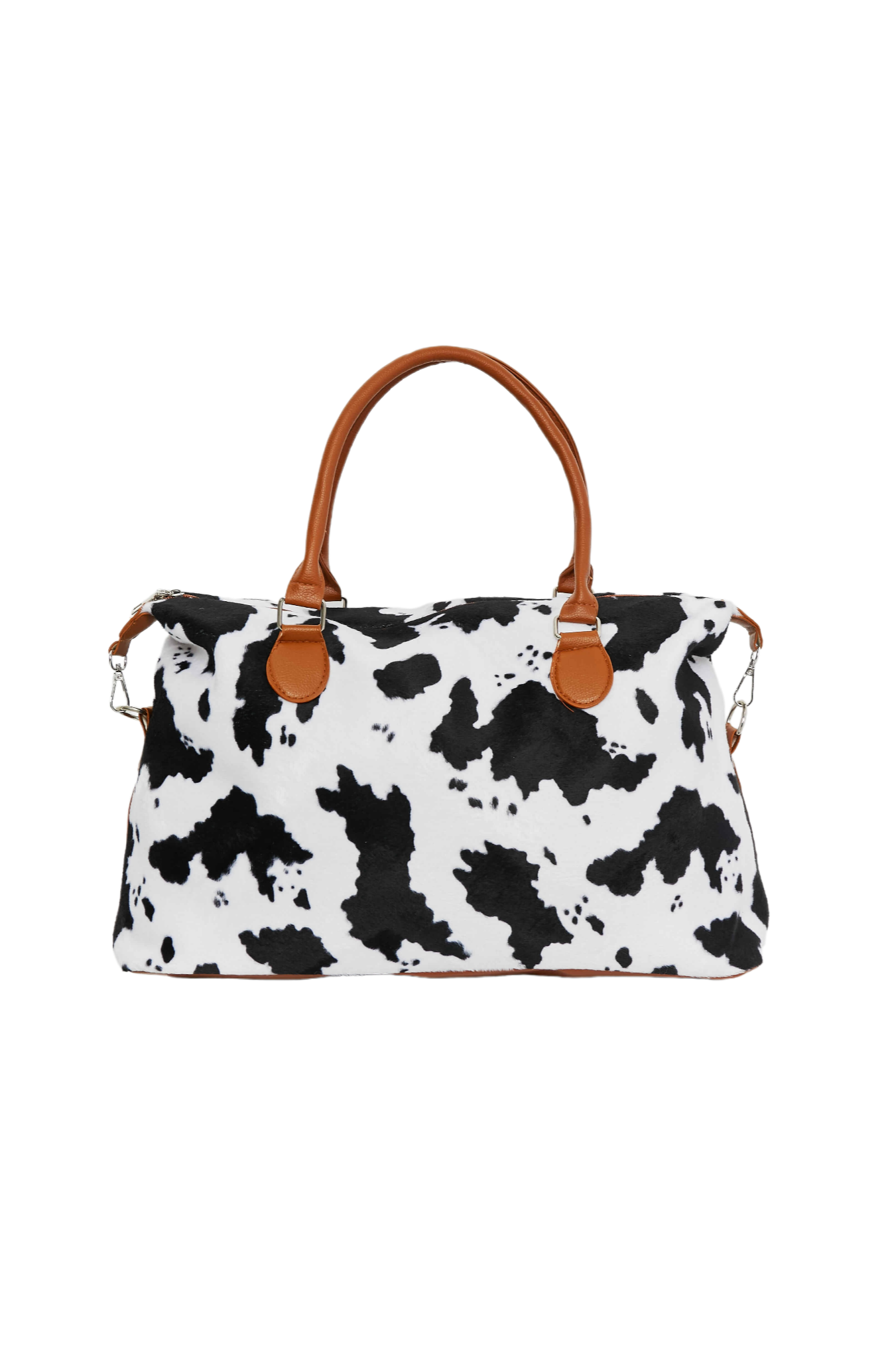 Animal Print Brushed Weekender Bag