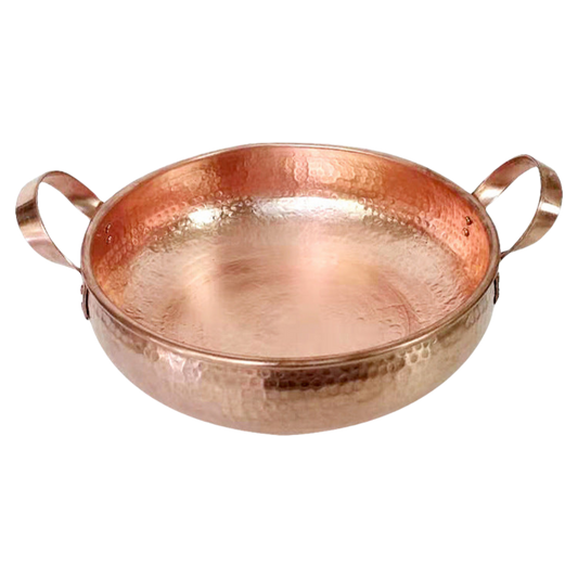 Handmade non-stick copper pot