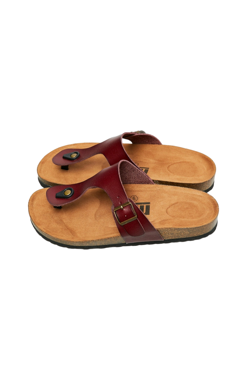 MMShoes Drift Away T-Strap Flip-Flop in Brown