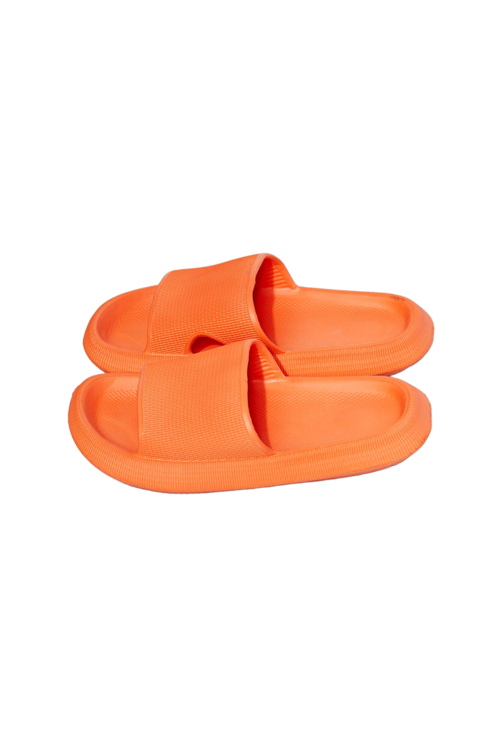 MMShoes Arms Around Me Open Toe Slide in Orange