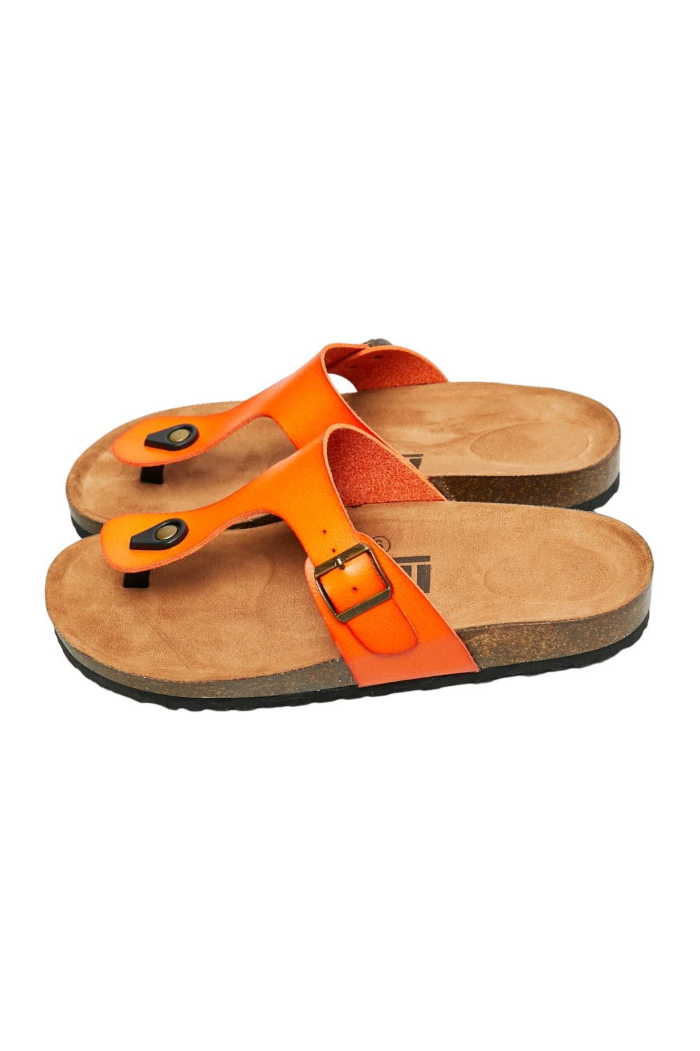 MMShoes Drift Away T-Strap Flip-Flop in Orange