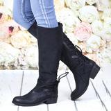 Lace-up women's boots