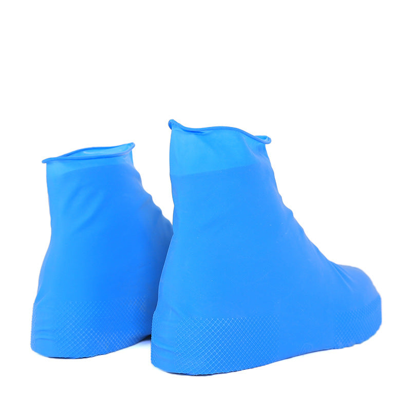 Men and women hiking slip wearable easy to carry silicone rain boots