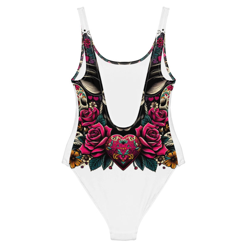 White One-Piece Swimsuit