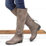 Lace-up women's boots