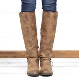 Lace-up women's boots
