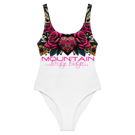 White One-Piece Swimsuit