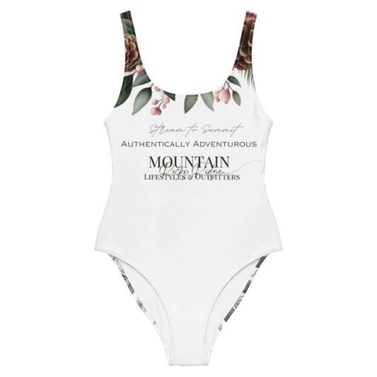 White One-Piece Swimsuit