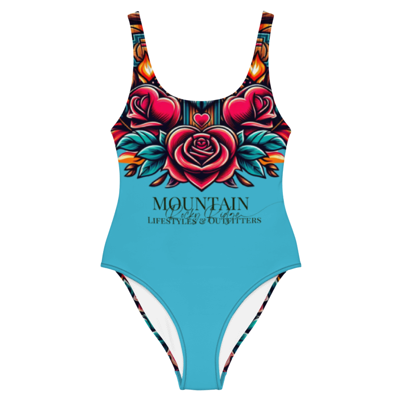 Turquoise One-Piece Swimsuit
