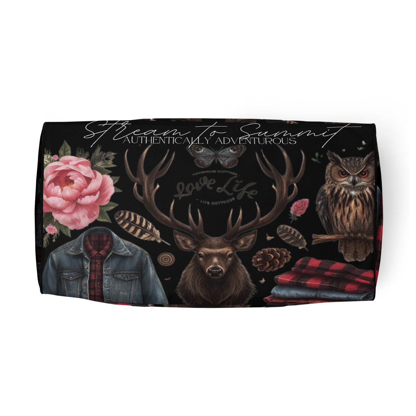 Duffle bag Exclusive Love Life Live Outdoors MRRL&O Print Designs