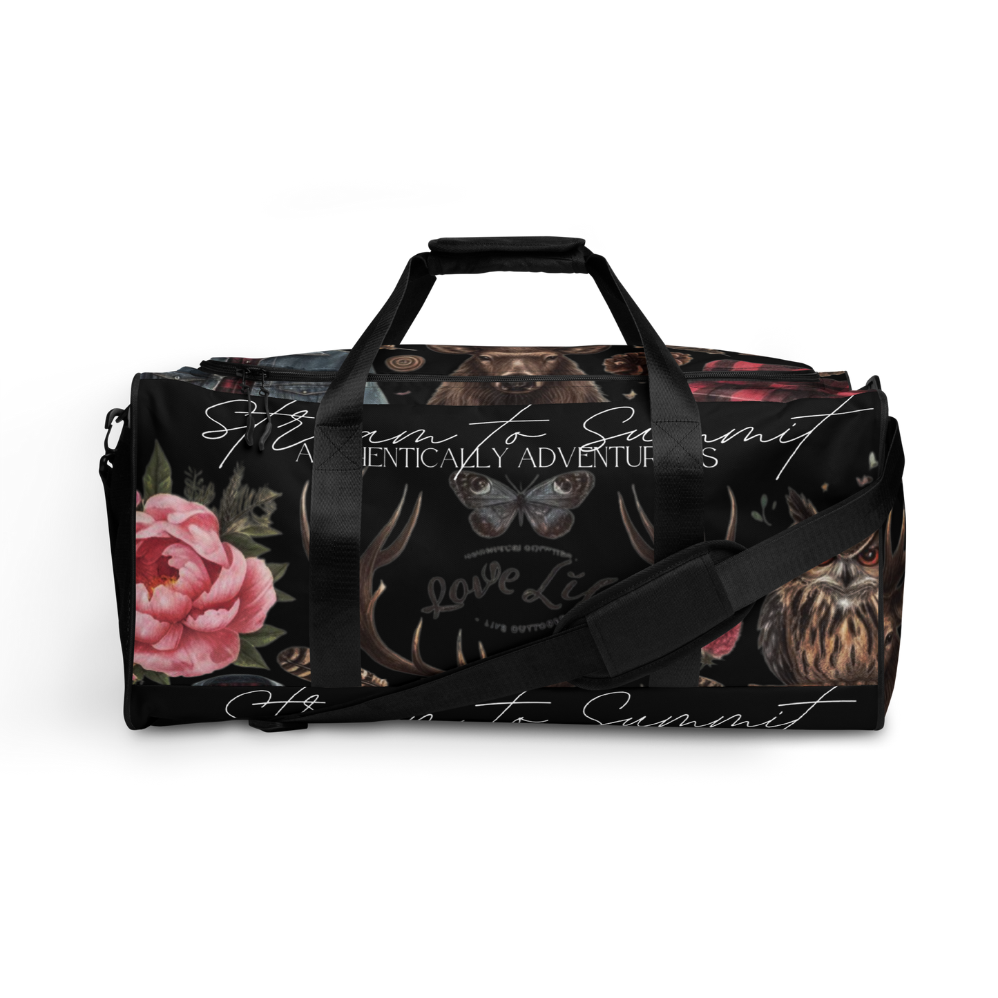 Duffle bag Exclusive Love Life Live Outdoors MRRL&O Print Designs
