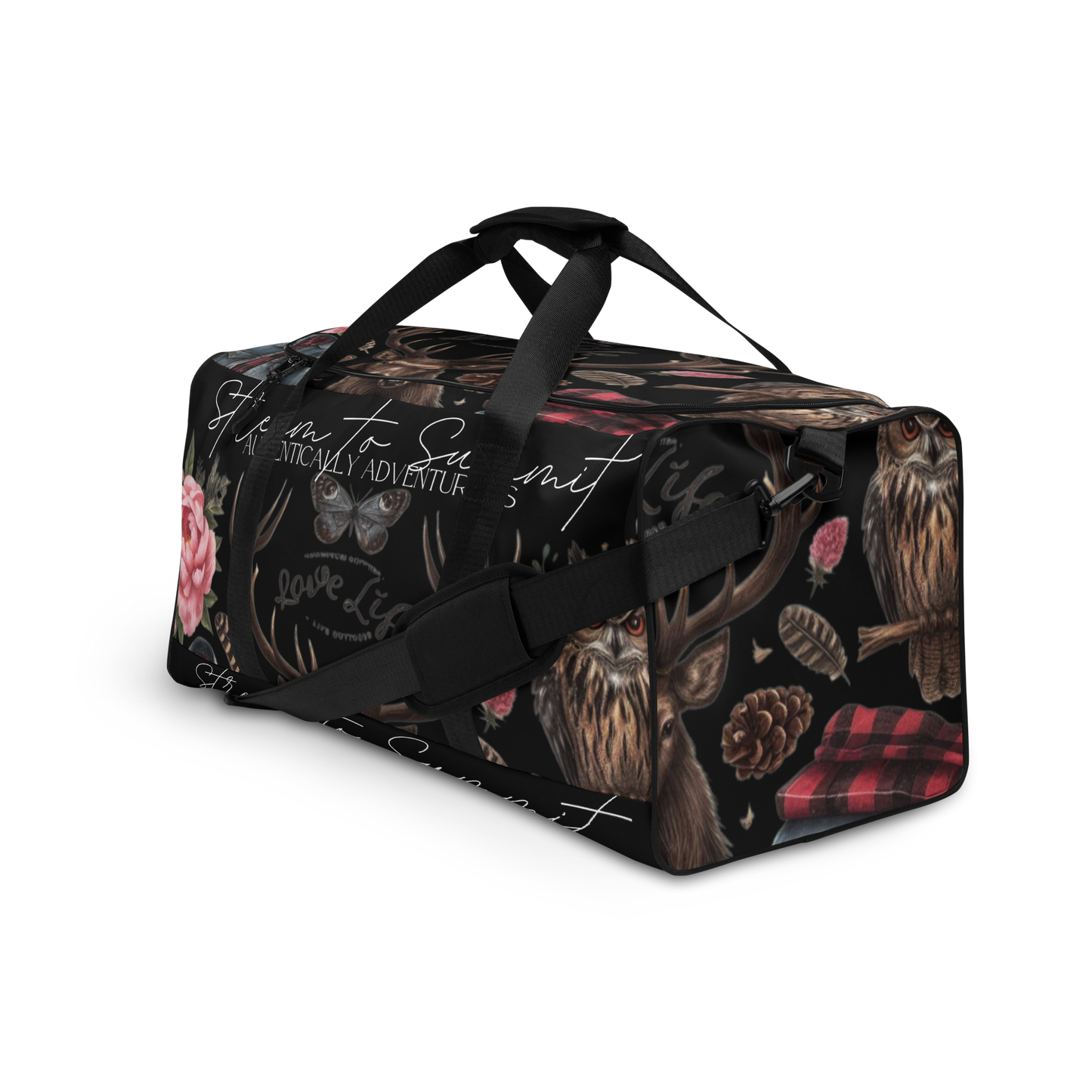 Duffle bag Exclusive Love Life Live Outdoors MRRL&O Print Designs