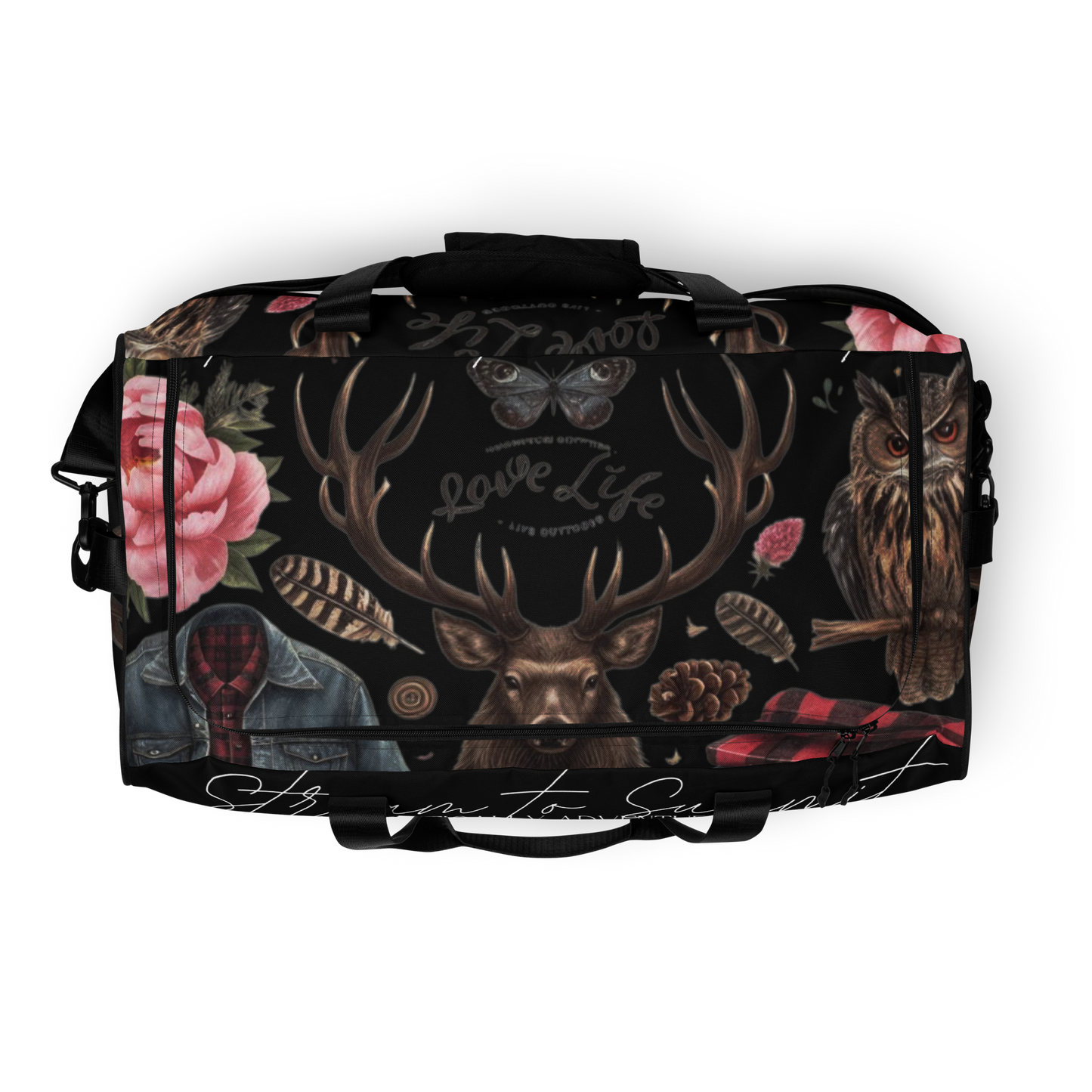 Duffle bag Exclusive Love Life Live Outdoors MRRL&O Print Designs