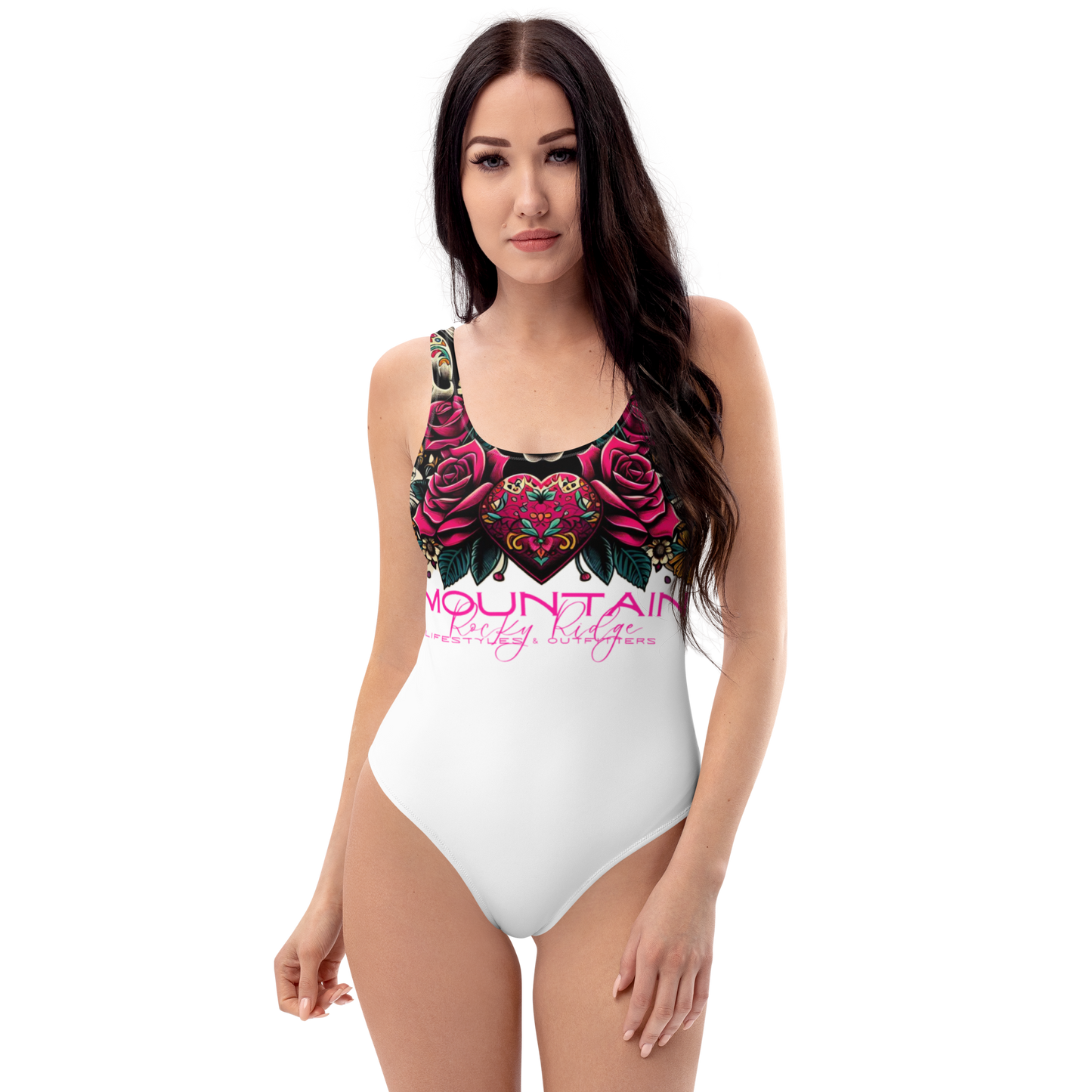 White One-Piece Swimsuit