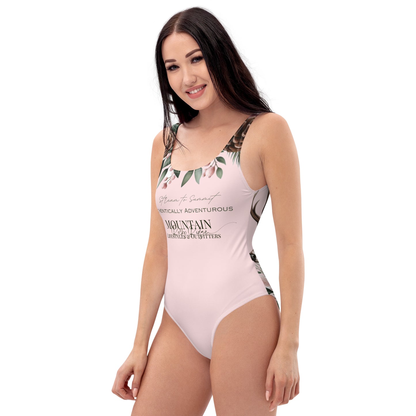 Soft Sea Shell Pink One-Piece Swimsuit